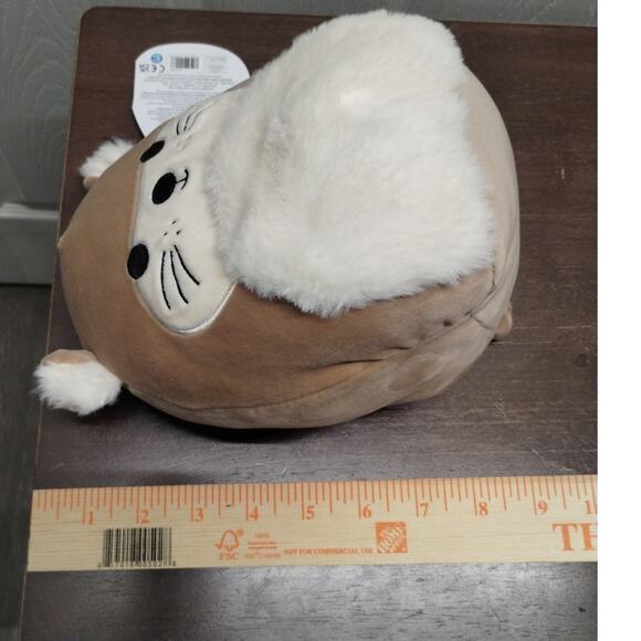NWT Squishmallows Rie the Brown Sea Otter 8 inch Kellytoy Stuffed Animal Plush - Picture 9 of 9